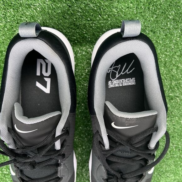 Nike Force Trout 9 Pro MCS Men's 11.5 Baseball Cleats FB2908 001 Black Shoes NEW - Picture 17 of 17